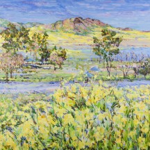 "Lake Success with Mustard in Bloom" by Joy Collier